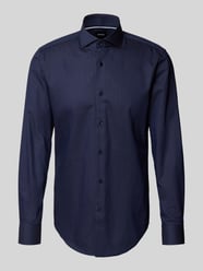 Koszula biznesowa o kroju slim fit z mieszanki bawełny od BOSS - 15