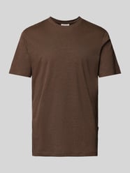 T-Shirt mit Rundhalsausschnitt Modell 'Thor' von Casual Friday Braun - 34