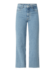 Relaxed Straight Fit Jeans aus Baumwolle  von Review Blau - 32