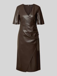 Midikleid in Leder-Optik von Armani Exchange - 3