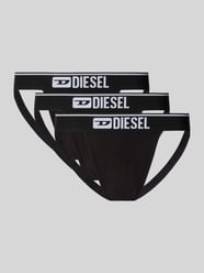 Jockstrap mit elastischem Label-Bund Modell 'UMBR' im 3er-Pack von Diesel - 8