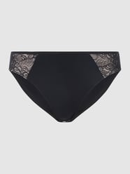 PLUS SIZE slip van microvezel, model 'Salamanca' van Blue Label Zwart - 10