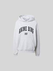 Oversized Hoodie mit Logo-Print von Anine Bing - 21