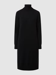 Gebreide jurk van scheerwol, model 'Linfa' van MaxMara Leisure Zwart - 21