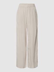 Stoffhose mit elastischem Bund von Christian Berg Woman Selection Beige - 42