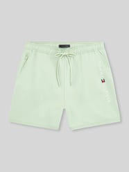 Zwembroek met labelprint van Tommy Hilfiger - 11