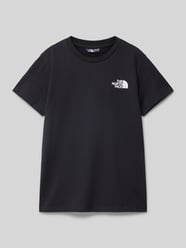 T-Shirt mit Logo-Print von The North Face Schwarz - 7