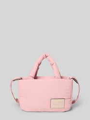 Handtasche mit Label-Badge Modell 'MITTE' von STUDIO BERLIN Pink - 4