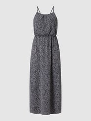 Maxi-jurk met all-over motief, model 'Winner' van Only Grijs / zwart - 44
