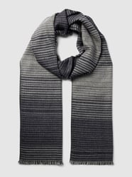 Sjaal met ruitjesmotief van Christian Berg Men Blauw / turquoise - 26