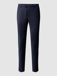 Slim Fit Anzughose mit Woll-Anteil Modell 'Piet' von Drykorn Blau - 25