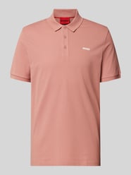 Koszulka polo z nadrukiem z logo model ‘Donos’ od HUGO - 7