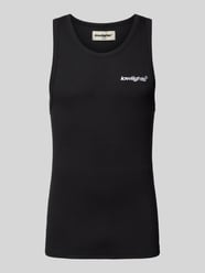 Tanktop mit Rundhalsausschnitt von Low Lights Studios Schwarz - 22