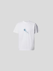 T-Shirt mit Label-Print von Jacquemus Weiß - 9