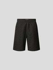 Shorts mit Allover-Muster von WOOD WOOD Grün - 6