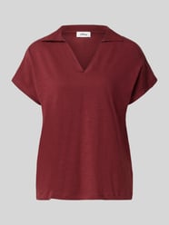 Regular Fit Poloshirt aus reiner Baumwolle von s.Oliver RED LABEL Bordeaux - 30