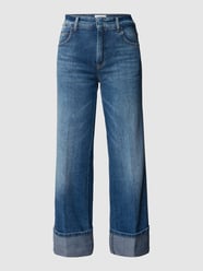 Jeans mit Label-Patch von Cambio - 7