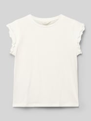 T-Shirt mit Wellensaum an den Ärmeln Modell 'LILI' von MANGO - 47