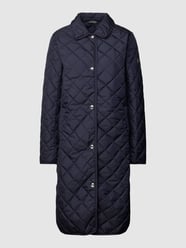 Mantel mit Umlegekragen und Steppnähten von Lauren Ralph Lauren Blau - 8
