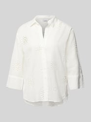 Regular fit blouse met 3/4-mouwen van ZABAIONE - 2