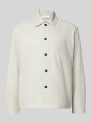 Relaxed Fit Overshirt aus reiner Baumwolle Modell 'HENRY' von Selected Homme Beige - 23