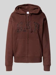 Bluza rozpinana o kroju relaxed fit z wyhaftowanym logo model ‘Heritage’ od GAP - 3