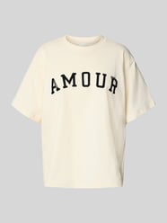 T-Shirt mit Label-Detail Modell 'Josie' von OH APRIL - 7