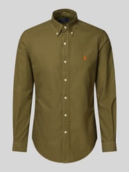 Custom Fit Freizeithemd mit Button-Down-Kragen von Polo Ralph Lauren Grün - 10