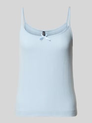 Slim fit top met bandjes van puur katoen, model 'MARIE' van Pieces - 14