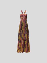 Maxikleid mit Paisley-Dessin von Etro Gelb - 40