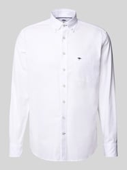Regular fit vrijetijdsoverhemd met streepmotief, model 'All Season' van Fynch-Hatton - 31