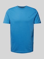 T-Shirt mit Logo-Stitching von Lerros Blau - 43