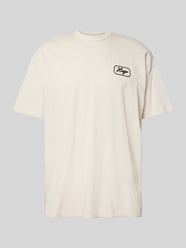 T-Shirt mit Label-Stitching Modell 'Nampie' von HUGO Blue - 14