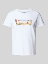 T-shirt z detalami z logo model ‘THE PERFECT TEE’ od Levi's® - 5