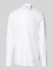 Slim Fit Business-Hemd mit extra langem Arm von Jake*s - 38