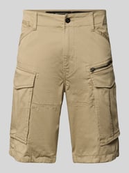 Bermudy z kieszeniami z patką model 'ROVIC ZIP' od G-Star RAW - 45