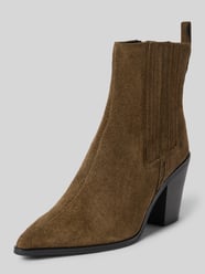 Stiefelette aus Rindnappa mit Blockabsatz von Tamaris - 16