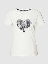 T-shirt met siergarnering van LIU JO SPORT Wit - 43