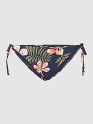 Bikinislip met bloemenprint, model 'INTO THE SUN' van Roxy Blauw - 39
