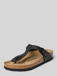 Instappers in leerlook model 'Gizeh' van Birkenstock - 10
