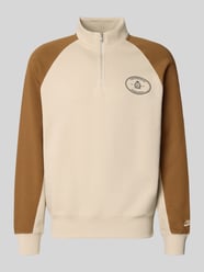 Relaxed Fit Sweatshirt aus Baumwoll-Mix von Nike Beige - 4