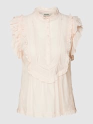 Bluse mit Rüschen Modell 'TAMA TOMBOY' von Zadig & Voltaire Weiß - 14