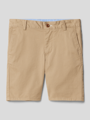 Korte chino met stretch van Gant Groen - 34
