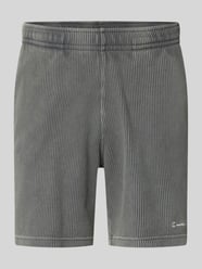 Shorts mit Strukturmuster und elastischem Bund von Champion - 18