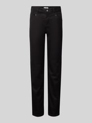 Slim Fit Jeans mit Eingriff- und Gesäßtaschen von Christian Berg Woman - 15