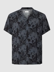Koszula casualowa PLUS SIZE ze wzorem na całej powierzchni od Jack & Jones Plus Czarny - 46