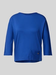 T-Shirt mit 3/4-Arm von Marc Cain Blau - 19