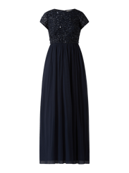 Abendkleid aus Tüll mit Pailletten von LACE & BEADS - 39