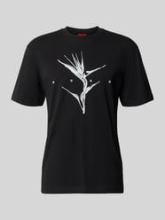 relaxed fit T-shirt van puur katoen model 'DARISE' van HUGO - 18