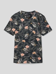 T-Shirt mit Allover-Print von CARS JEANS Grau - 3